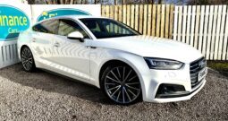 Audi A5 2.0 TDI S Line Sportback Tronic Quattro (s/s), 2017, Automatic, 5 Door Hatchback